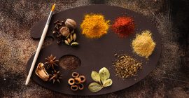 Indian spices, spicy and seasoning